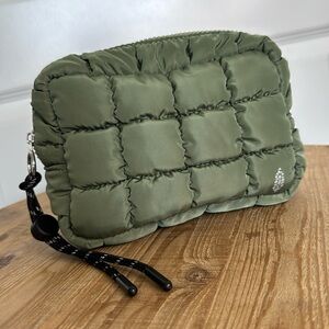 Free People FP Movement Quilted Mini Case Washed Sage